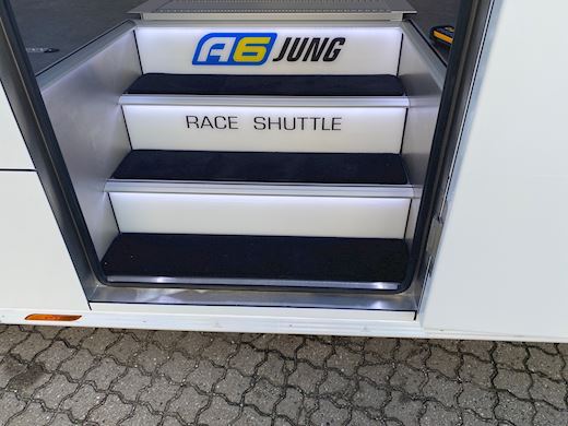 Race-Shuttle GT4 Flat-bed Slide out Racetrailer - 12