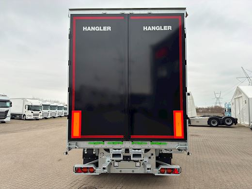 Hangler 3-aks 45-tons gardintrailer truckbeslag Curtain-Sider - 3