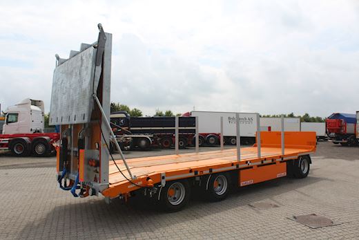 Hangler 4,2m heldækkende rampe Machine trailer - 4
