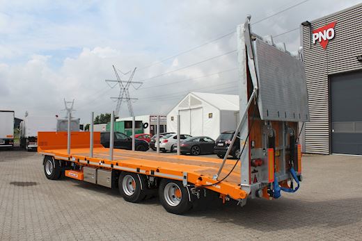 Hangler 4,2m heldækkende rampe Machine trailer - 2