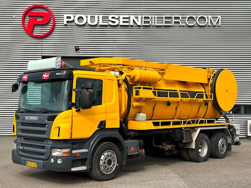 Scania P340 Slamsuger, Gully emptier