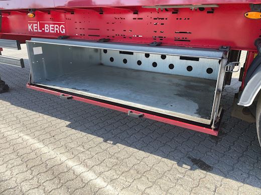 Kel-Berg 3-aks bokstrailer folde-/slædelift Koffer Auflieger - 11