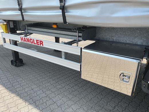 Hangler 4-aks Truckbeslag, Hårdttræ, Hævetag DEMO Curtain-Sider - 13