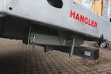 Hangler 3-aks galvaniseret Machine trailer - 11