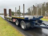 HRD 7 akslet - 84 ton blokvogn med ramper Machine trailer - 17