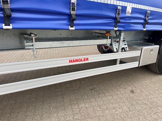 Hangler 3-aks 45-tons gardintrailer truckbeslag Curtains - 16