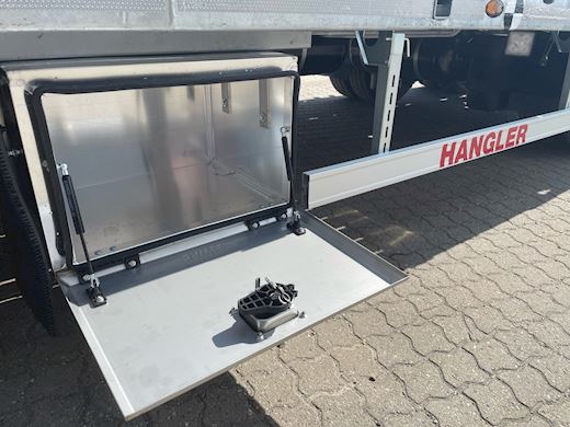 Hangler 4-aks maskinanhænger/blokvogn Machine trailer - 15