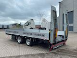Hangler 2-aks 14-tons kærre med ramper Machine trailer - 2
