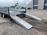 Hangler 2-aks 14-tons kærre med ramper Machine trailer - 7